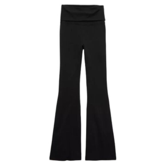 NWT OFFLINE by Aerie OG Foldover High Waisted Super Flare Legging - Picture 3 of 4